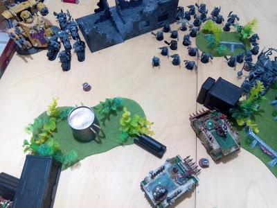 Orkos vs Guardia de la Muerte, Purgar y Controlar