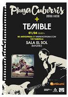 Concierto de Playa Cuberris y Temible en Sala el Sol