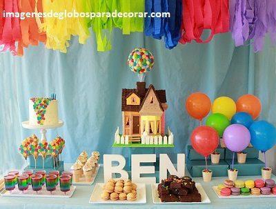 Fotos de decoracion con globos sencilla para fiesta infantil - Paperblog