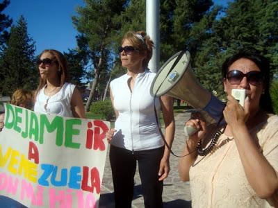 Paro internacional de Mujeres en Piedra del Aguila