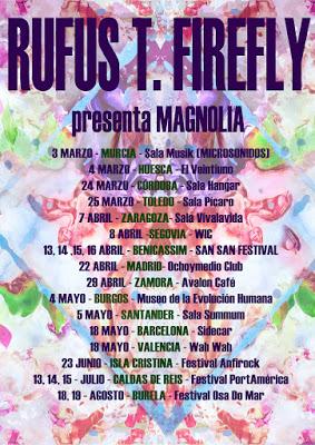 Rufus T. Firefly estrenan nuevo videoclip ('Nebulosa Jade') y amplían gira