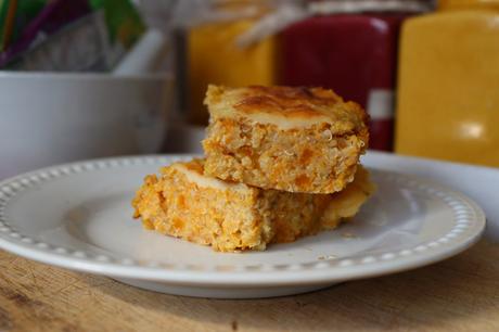 Pastel de quinoa y calabaza