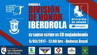 QUINTA JORNADA DE DIVISIÓN DE HONOR FEMENINA, LIGA HIBERDROLA