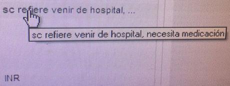 De médico a médico...