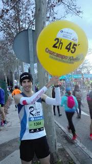 Liebre en el Maratón de Sevilla