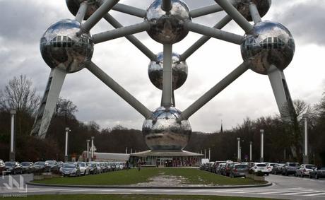 El Atomium, la molécula gigante de Bruselas