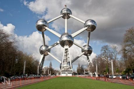 El Atomium, la molécula gigante de Bruselas