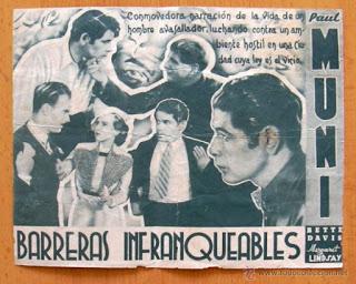 BARRERAS INFRANQUEABLES (Bordertown) (USA, 1935) Drama, Intriga