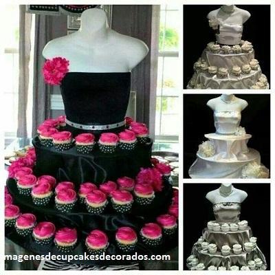 Cuatro imagenes con hermosas bases para cupcakes decoradas - Paperblog