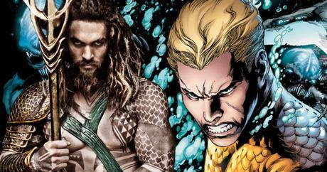 Primer vistazo de Jason Momoa como Aquaman bajo el agua