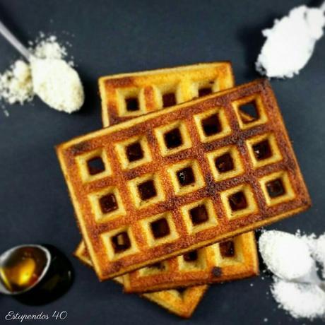 Gofres de almendra y coco gofres-de-almendra-y-coco