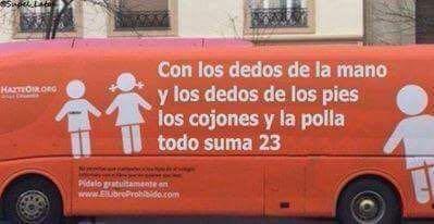 Los buses NO son para hacerse oir