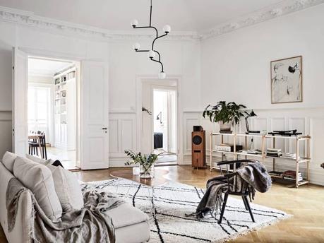 librerías inspiración Librerías de suelo a techo estilo escandinavo estilismo de estanterías estanterías nórdicas estanterías inspiración distribución librerías blog decoración nórdica 