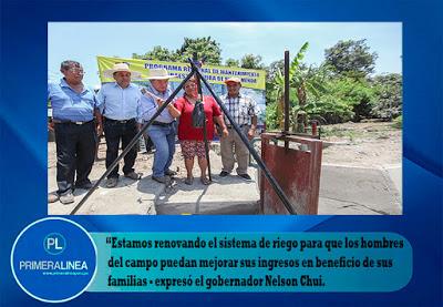 GORE LIMA SIGUE ATENDIENDO DEMANDA EN INFRAESTRUCTURA DE RIEGO…