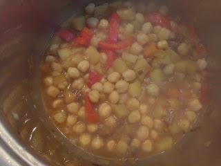 MASALA DE GARBANZOS Y VERDURAS