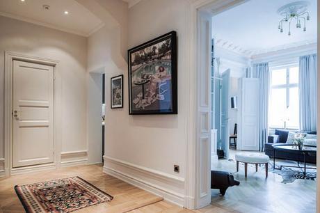 deco ideas, halls and corridors in classic style