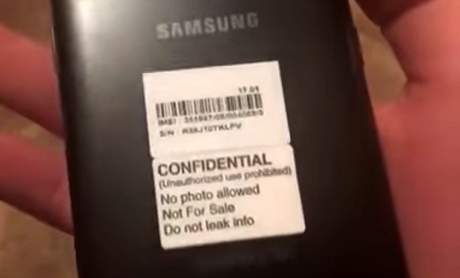 Un nuevo vídeo filtrado del #SamsungGalaxyS8 revela por fin la parte trasera del smartphone