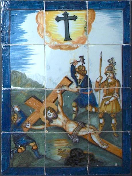 El Via Crucis cerámico de la Colección Carranza.