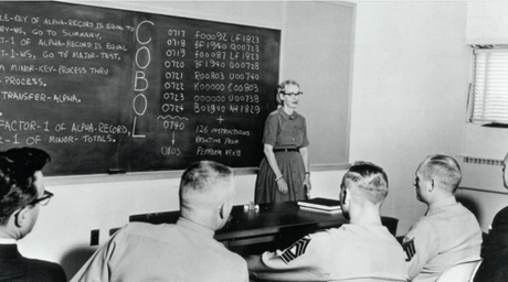 grace hopper teaching cobol