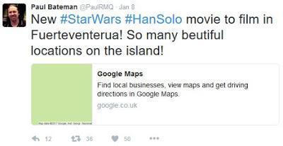 STAR WARS se rodará en ESPAÑA.