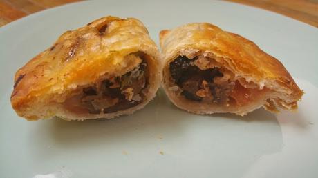 Empanadillas veganas de tempeh y shiitake