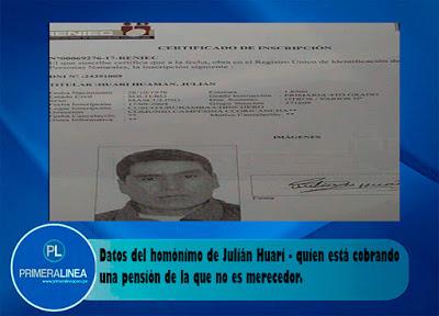 SUPLANTAN  IDENTIDAD DE EX COMBATIENTE CAÑETANO DE LA GUERRA DEL CENEPA…