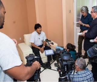 Evo será operado en abril por un nódulo en la garganta