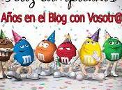 Ganadoras sorteo aniversario blog años.