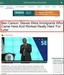 Coletazos system: EE.UU., los esclavos eran inmigrantes