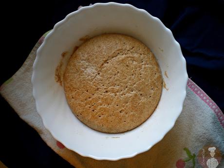 Börek con harina de espelta : Masa levada