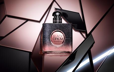 La Delicada Sensualidad de Black Opium Floral Shock y la Abrumadora Intensidad de la Máscara Volume E et Faux Cils The Shock de YSL Beauty