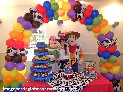 decorar fiesta infantil con globos niños