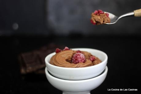 Espuma de Mousse de Chocolate