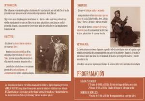 folleto flamenco