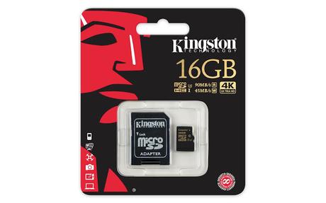 Kingston presenta una nueva tarjeta flash Class 3 microSD