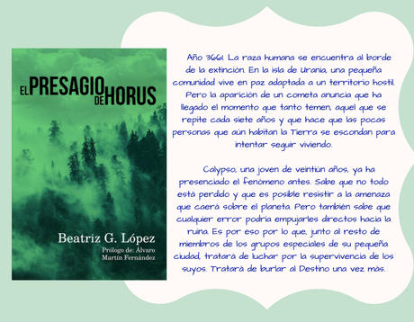 BookTour: El presagio de Horus - Beatriz G. López