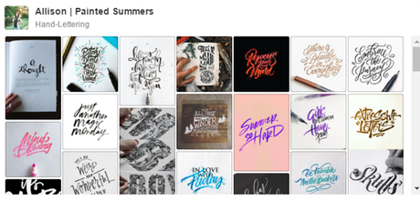 15 tableros de Pinterest para amantes de la tipografía