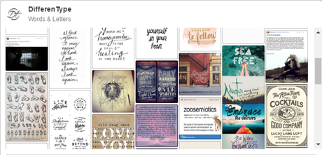 15 tableros de Pinterest para amantes de la tipografía
