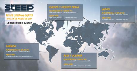 Steep estará disponible de forma gratuita durante este fin de semana