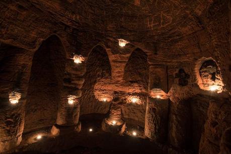 Encuentran caverna que ocultaba un antiguo templo de los Caballeros Templarios