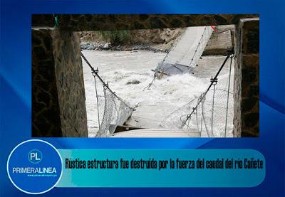 GORE LIMA GESTIONA PUENTE BAILEY PARA CATAPALLA – LUNAHUANÁ…