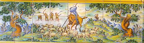 El Quijote en la cerámica de Talavera (I)