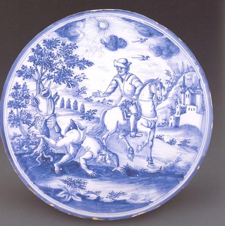 El Quijote en la cerámica de Talavera (I)