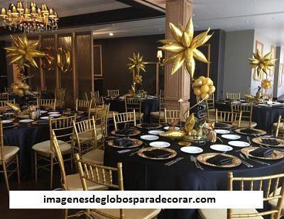 decoracion de globos para hombres arreglos