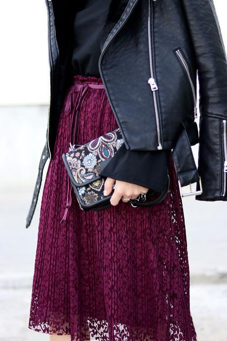 LEATHER + LACE LEATHER + LACE