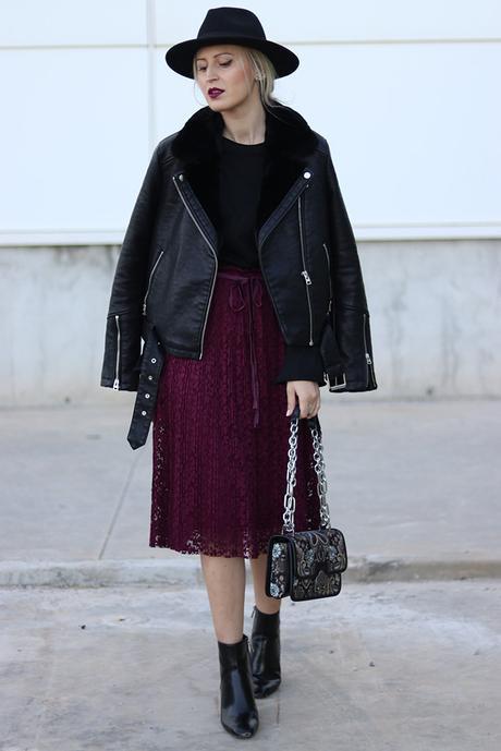 LEATHER + LACE LEATHER + LACE