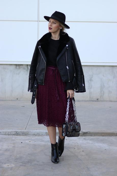 LEATHER + LACE LEATHER + LACE