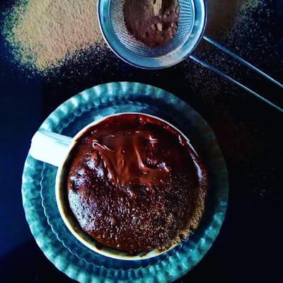 Mugcake de Nutella