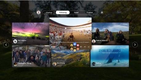 Facebook lanzó aplicación 360° para fotos y videos