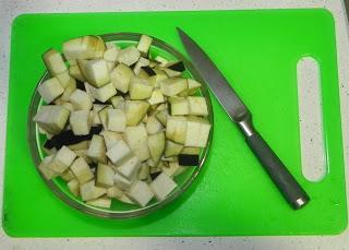 Berenjena picada